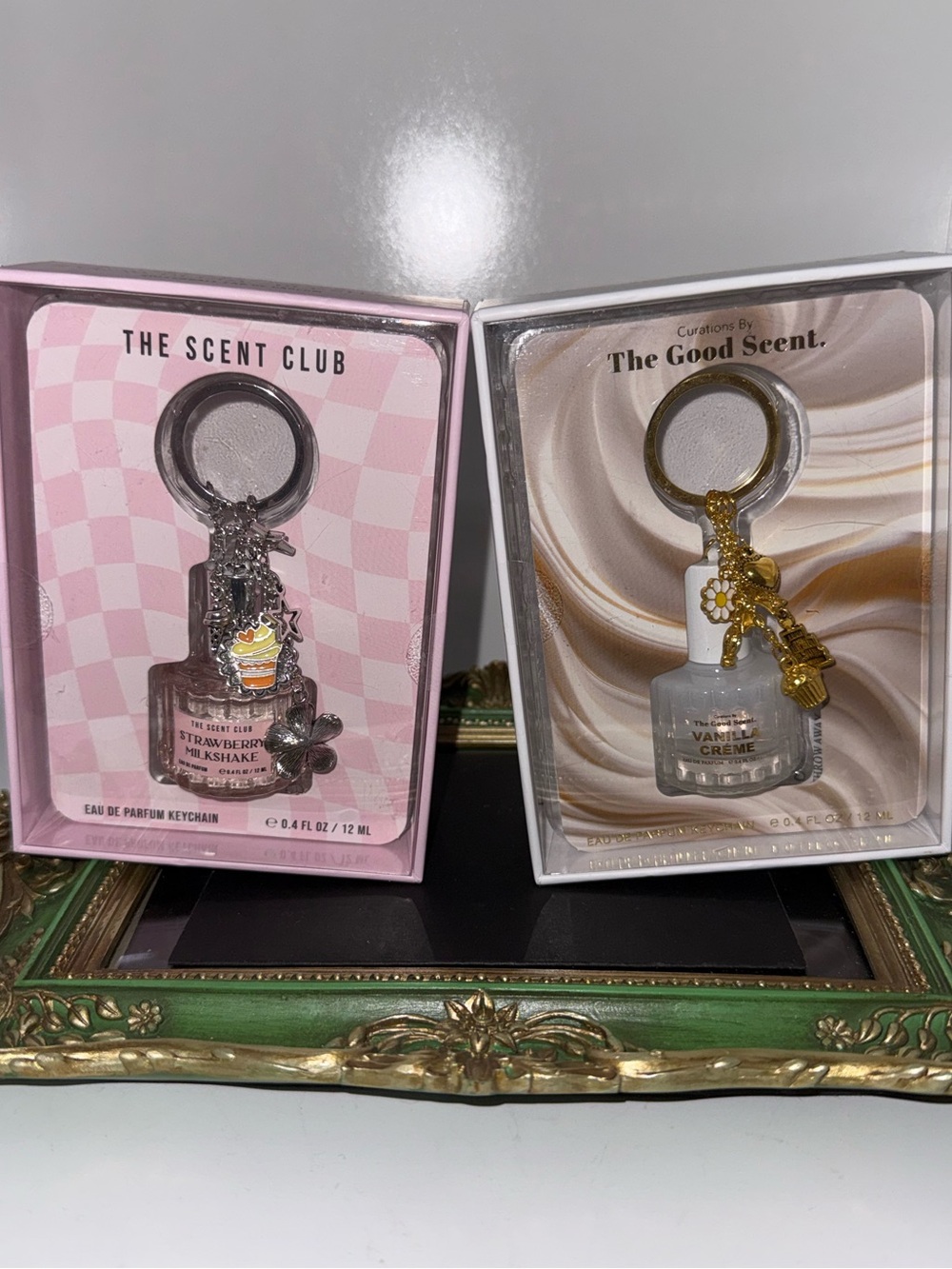 Strawberry Milkshake or Vanilla Creme Key Chain